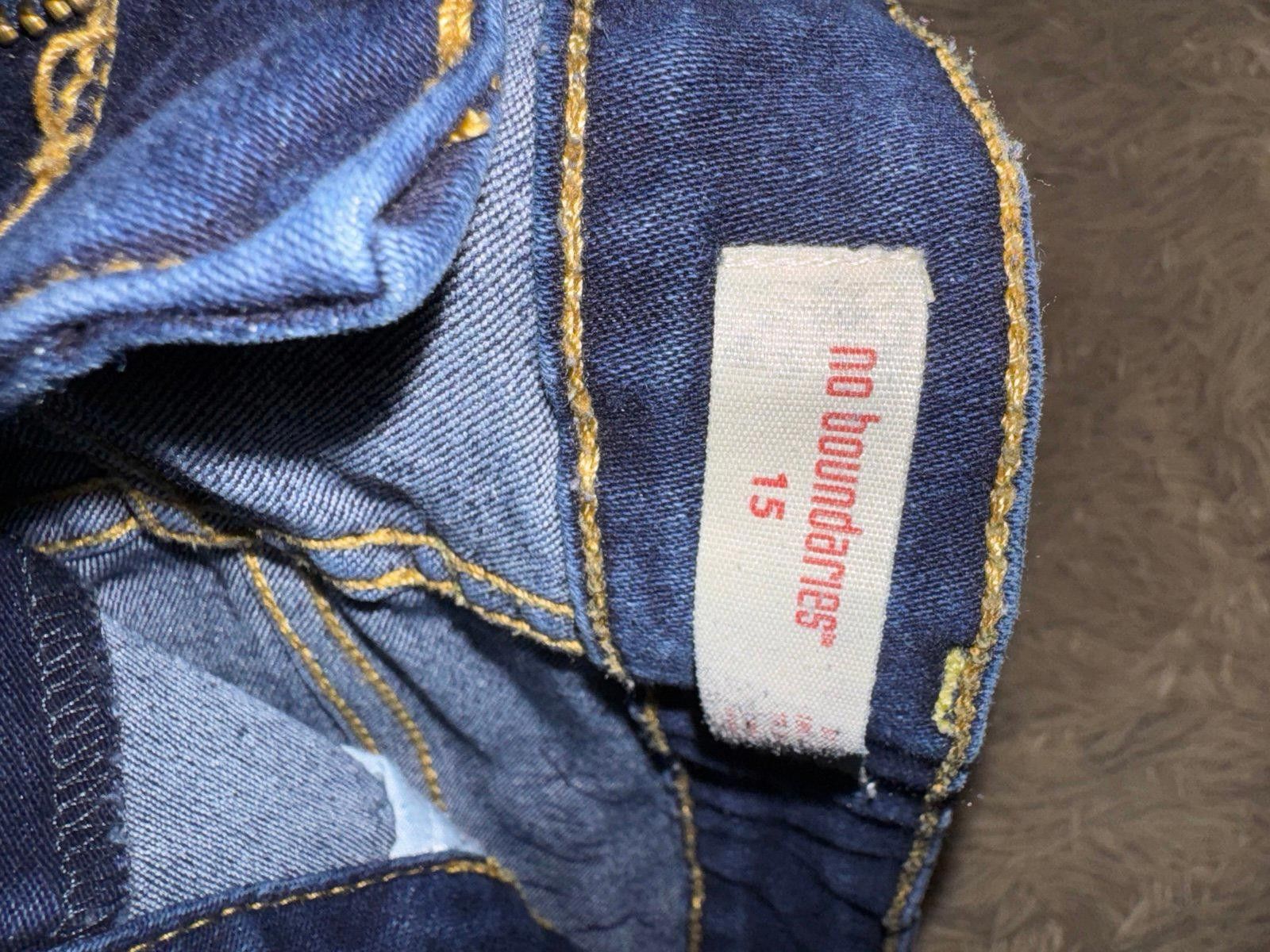 Designer Women’s Dark Wash Skinny Jeans 15 Size 40" / US 18 - 3 Thumbnail
