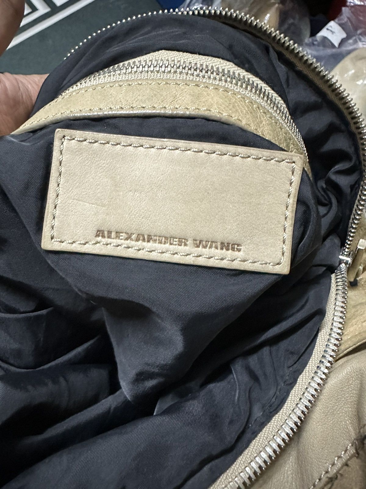 Alexander Wang Alexander Wang cream leather Leather Donna Knotted bag Size ONE SIZE - 5 Thumbnail