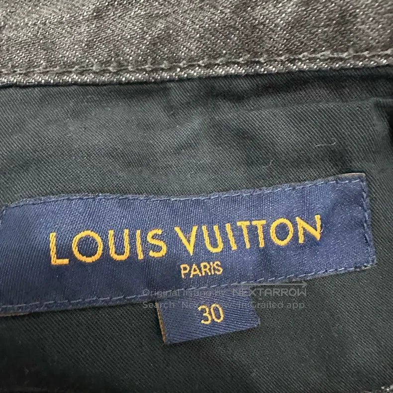 Louis Vuitton Louis Vuitton Gray presbyopic full print checkerboard Jean Size US 30 / EU 46 - 4 Thumbnail