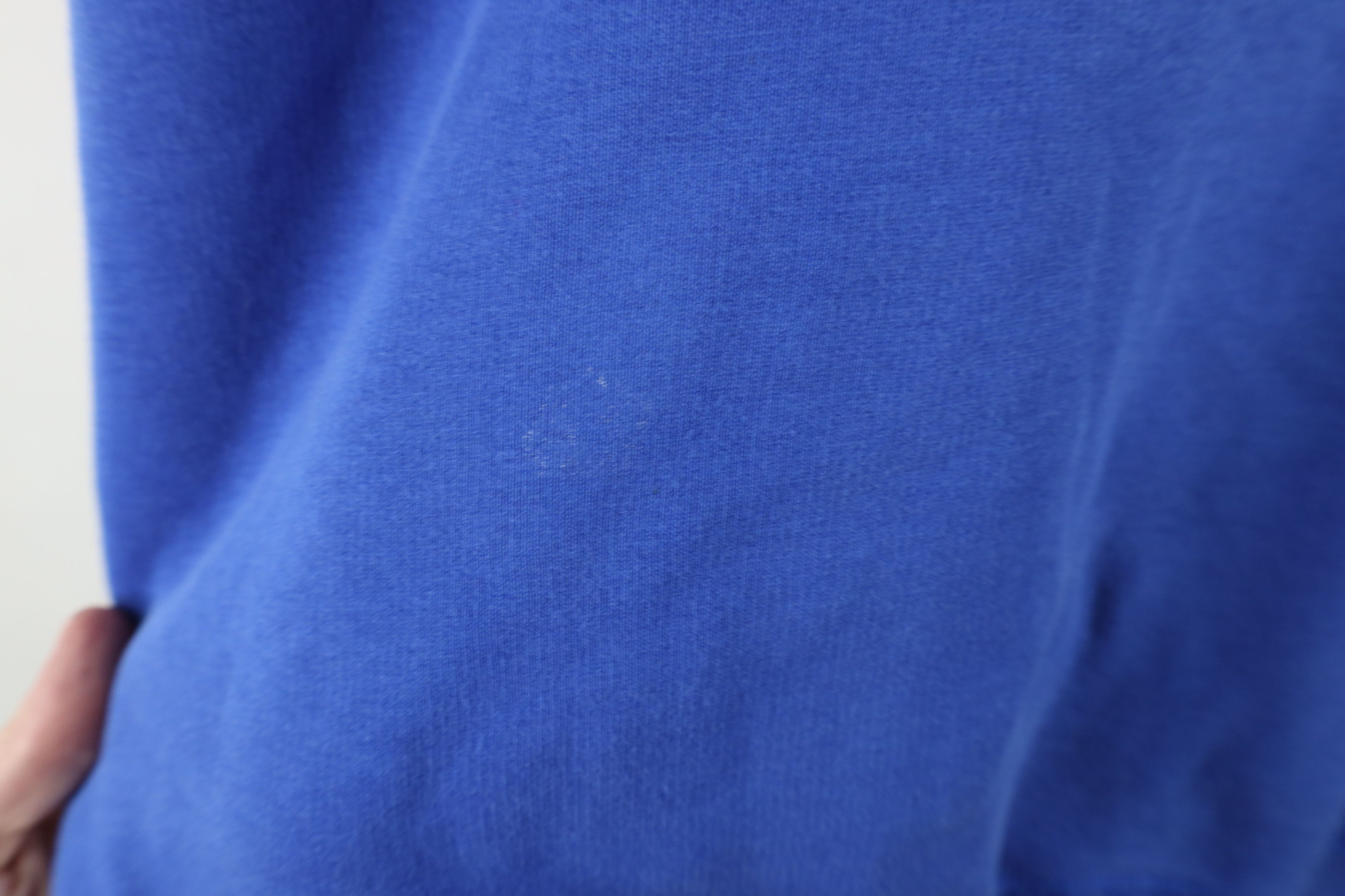 Nike × Vintage Vintage Nike Scott Center Swoosh Felt Patch Hoodie Blue Size US XL / EU 56 / 4 - 11 Thumbnail