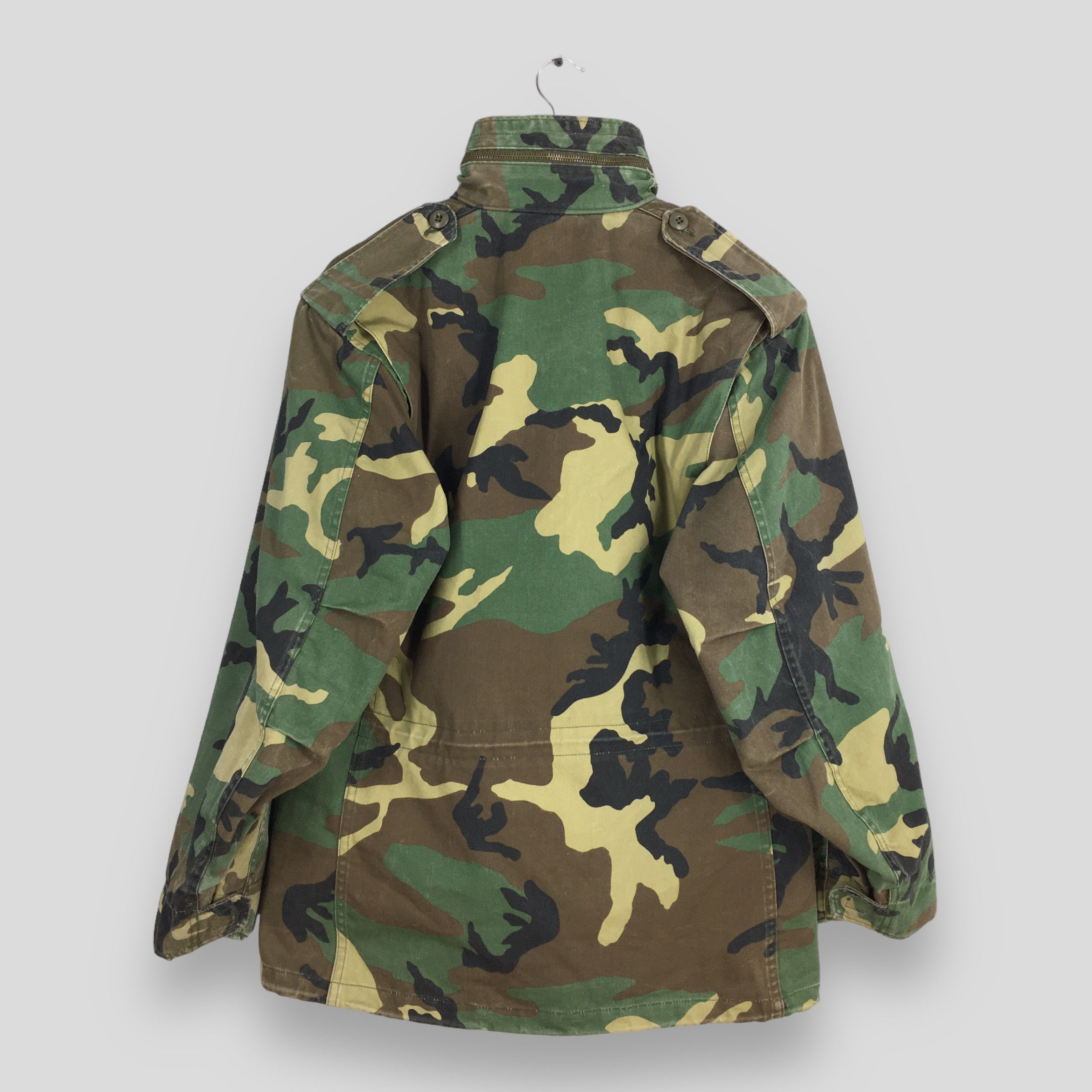 Alpha Industries Vintage Alpha Industries M-65 Field Camouflage Jacket Small Size US S / EU 44-46 / 1 - 8 Thumbnail