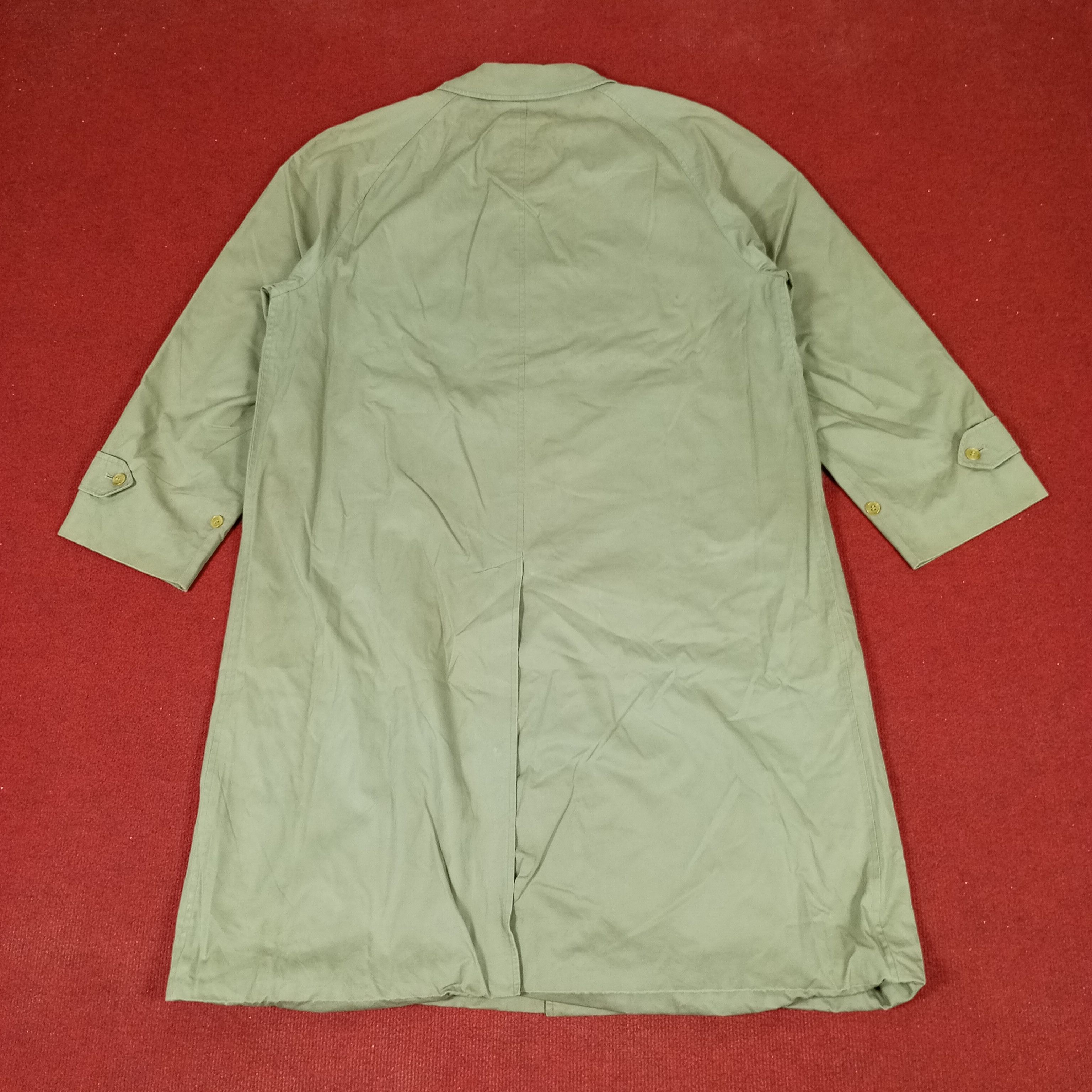 Burberry × Vintage Burberrys Luxury Fashion Brand Trench Coat Jacket Size US XL / EU 56 / 4 - 3 Thumbnail