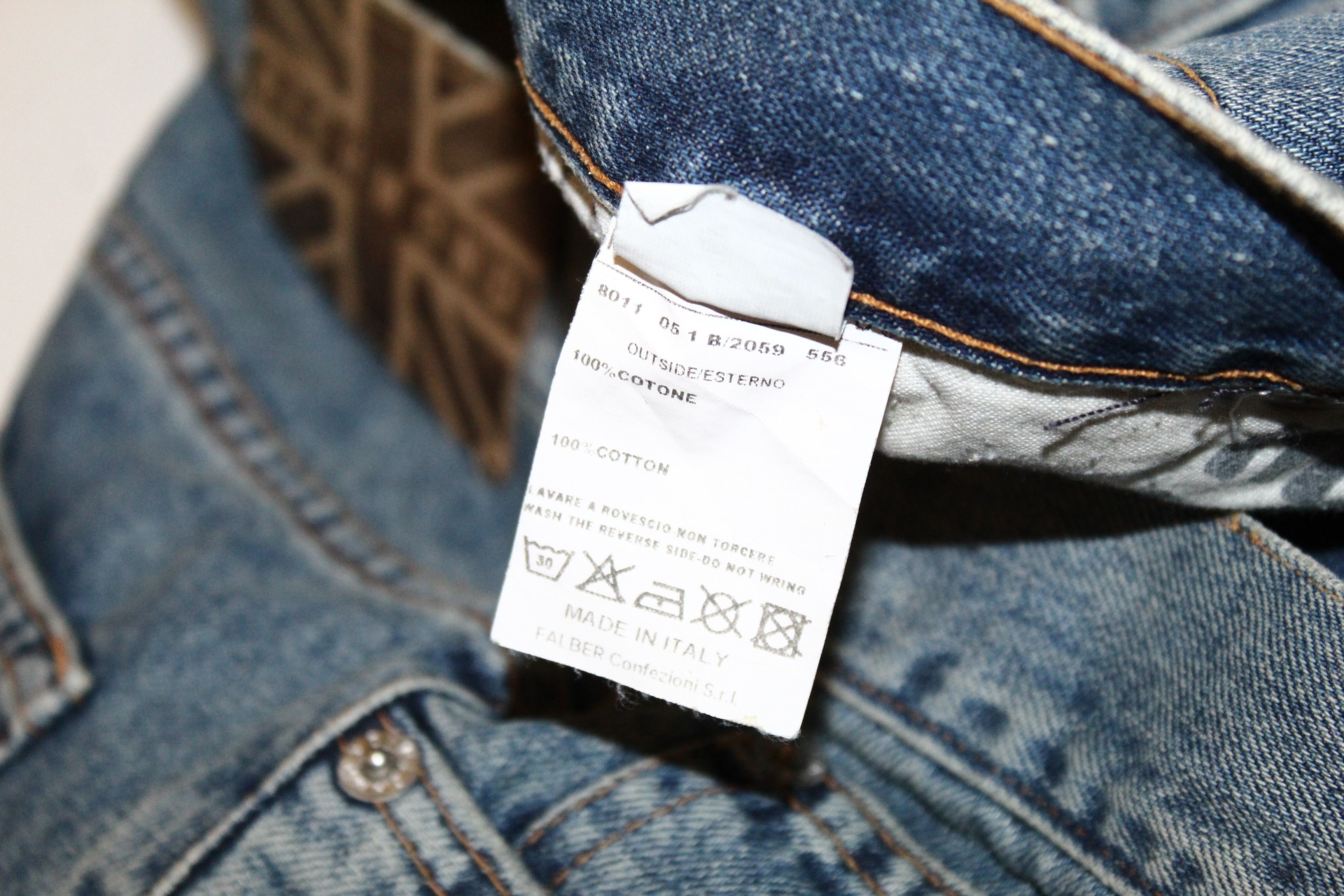 Richmond Denim Richmond Denim Super Skinny Stonewash Spellout Jeans Size US 30 / EU 46 - 4 Thumbnail