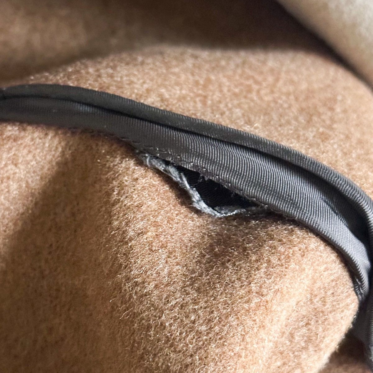 RUNWAY FW19 Cashmere Double Breasted Asymmetrical Flap Coat
