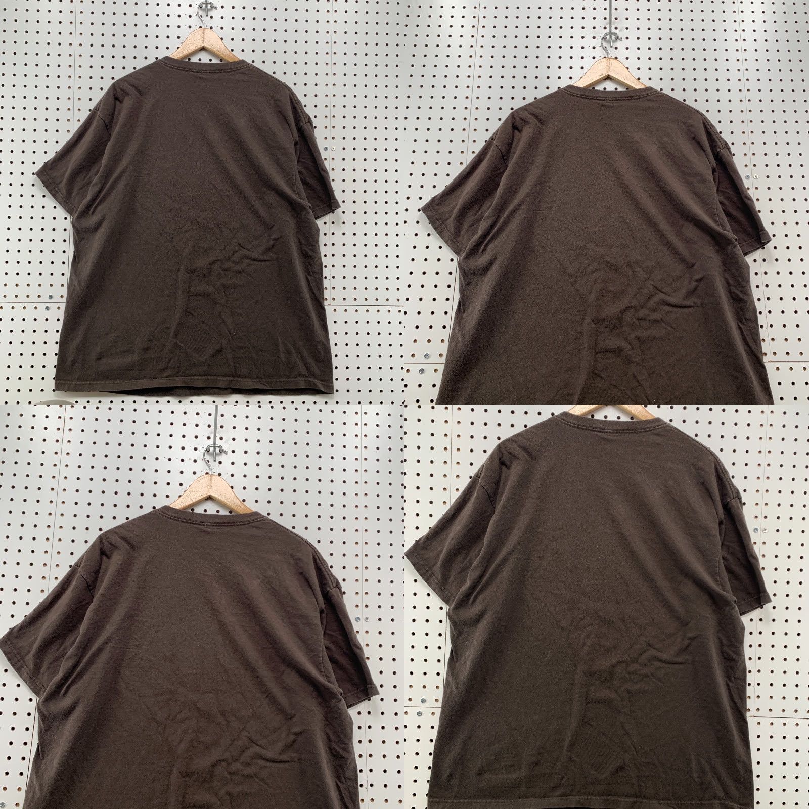 Delta Ford Mustang Shirt Brown Street Metal 1969 2XL Flame Graphic Adult Mens Size US XXL / EU 58 / 5 - 9 Thumbnail