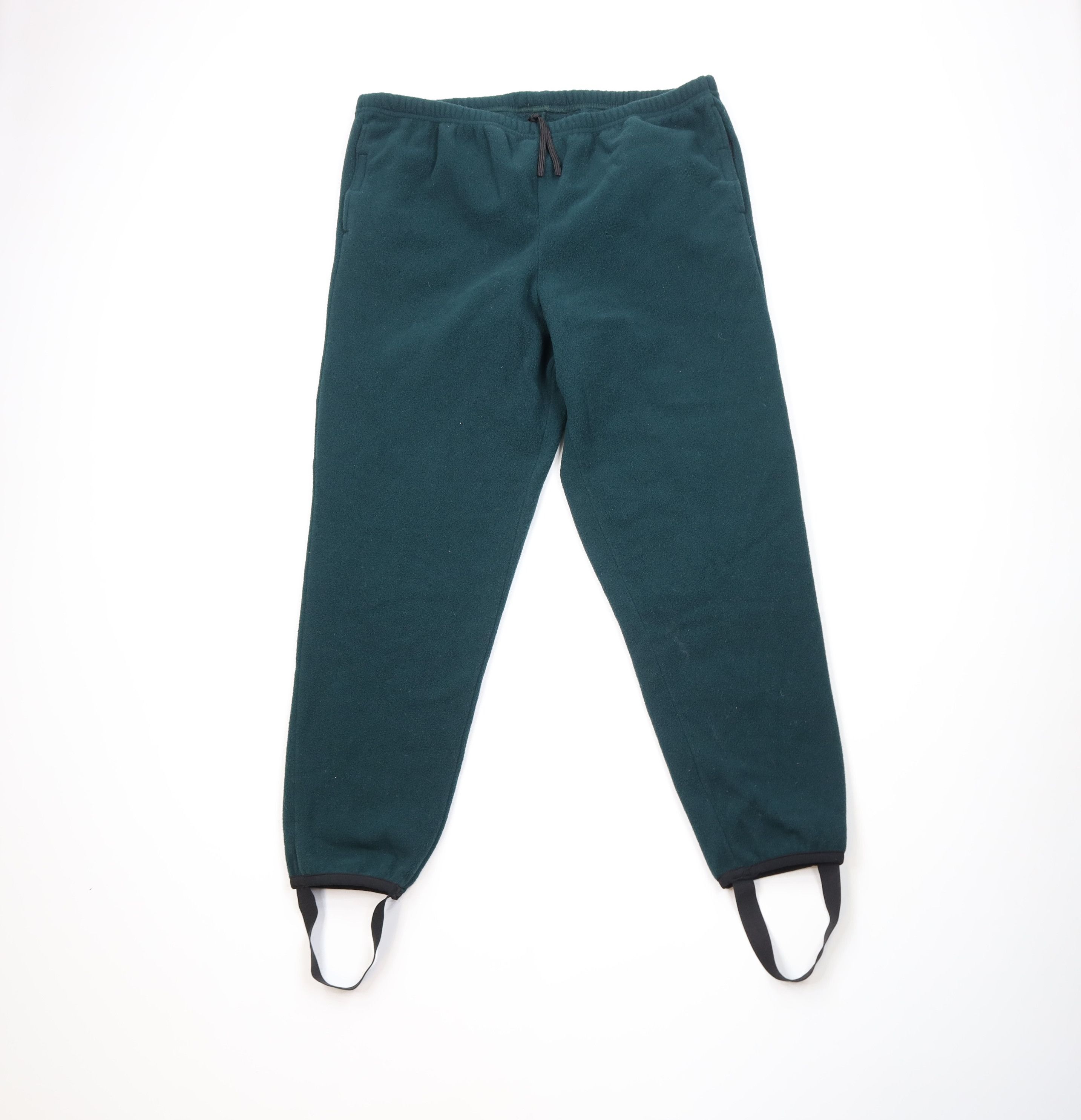Vintage Vintage 90s Streetwear Stirrup Fleece Sweatpants Joggers USA Size US 40 / EU 56 - 1 Thumbnail