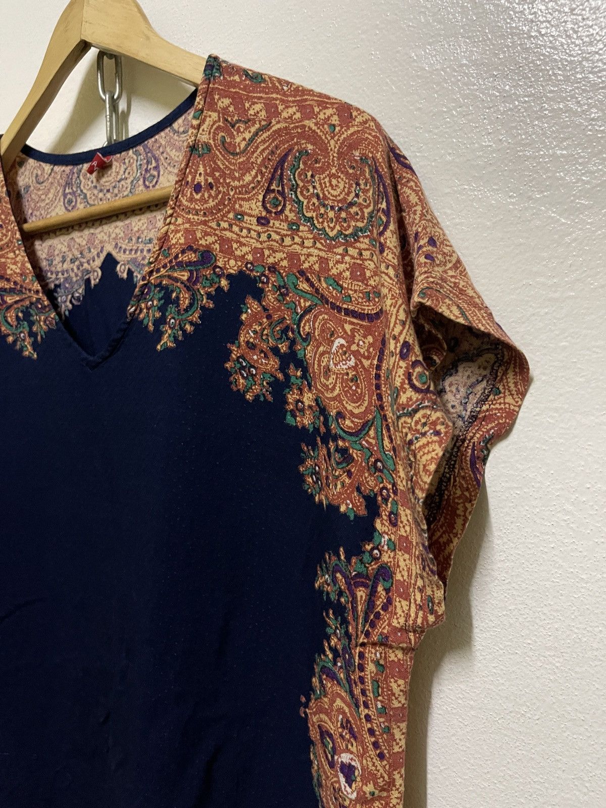 Japanese Brand Amina Blouse Printed Size M / US 6-8 / IT 42-44 - 5 Thumbnail