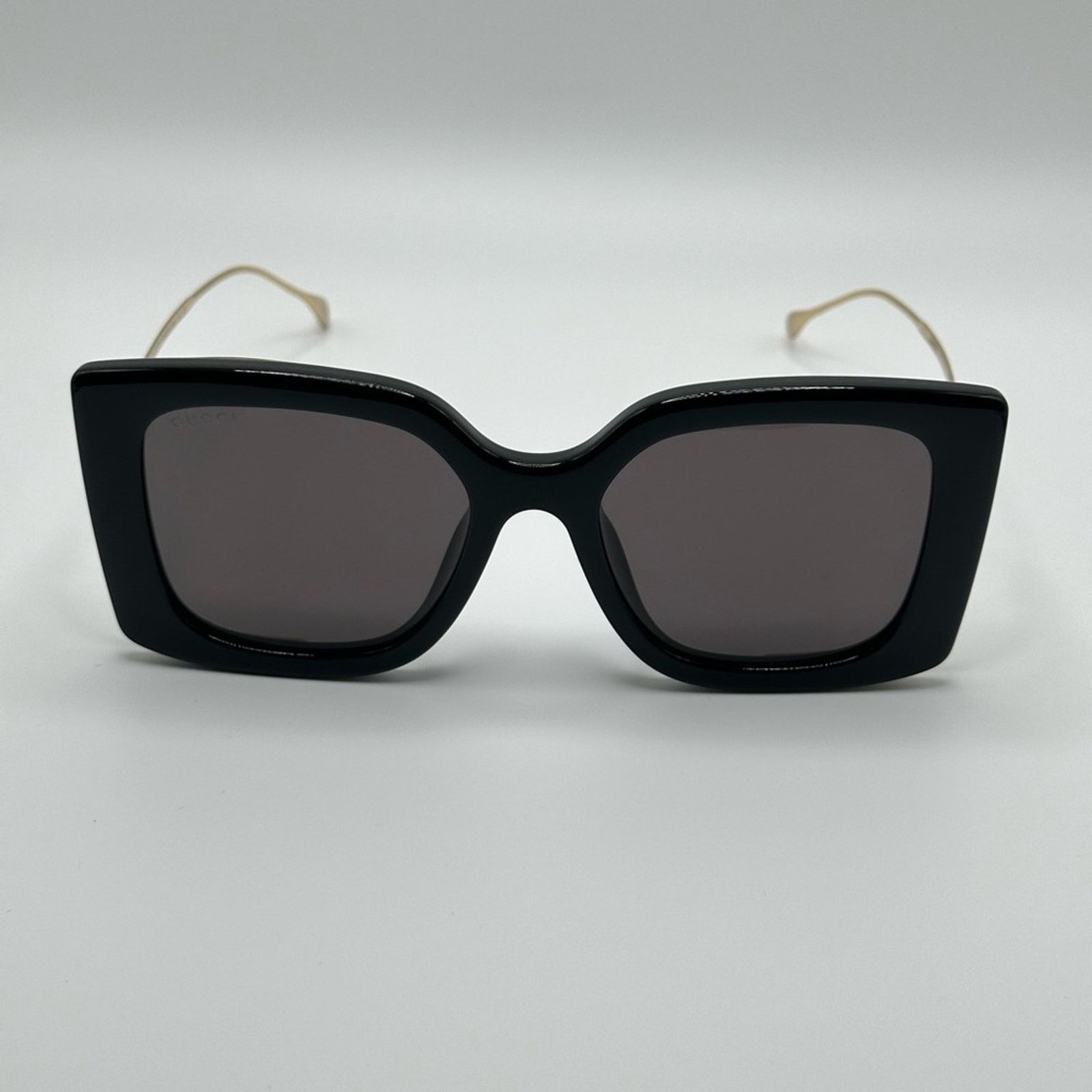Gucci GUCCI Sunglasses GG1567SA 001 Black Gold Grey New Authentic Size ONE SIZE - 2 Thumbnail