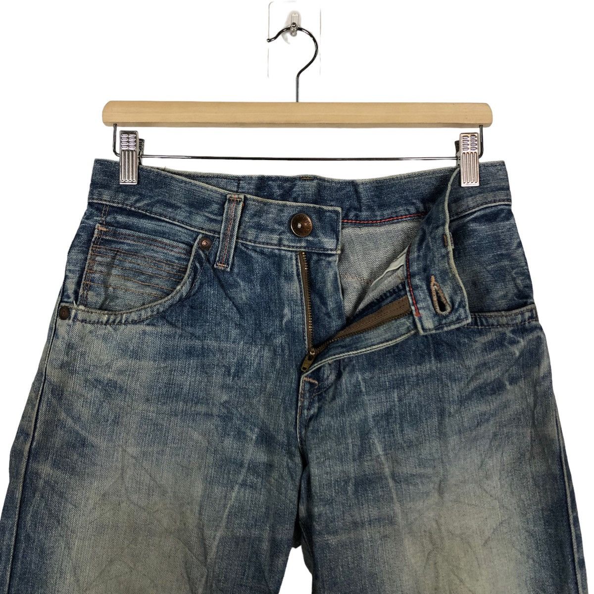 Japanese Brand 🔥90’s Vintage Edwin Denim Jeans Cowboys Design Size US 30 / EU 46 - 10 Thumbnail