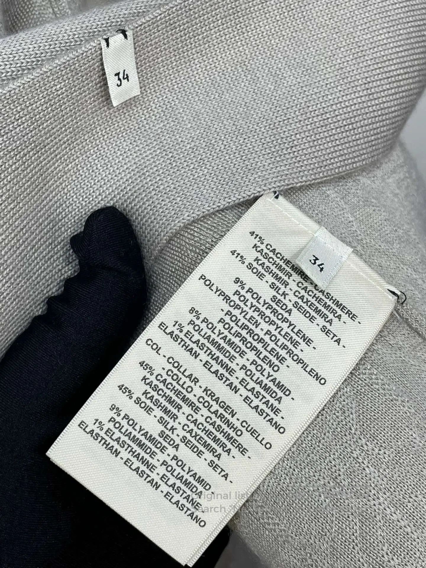 Hermes Hermes Cashmere Belted Cardigan Sweater. Size US XS / EU 42 / 0 - 7 Thumbnail