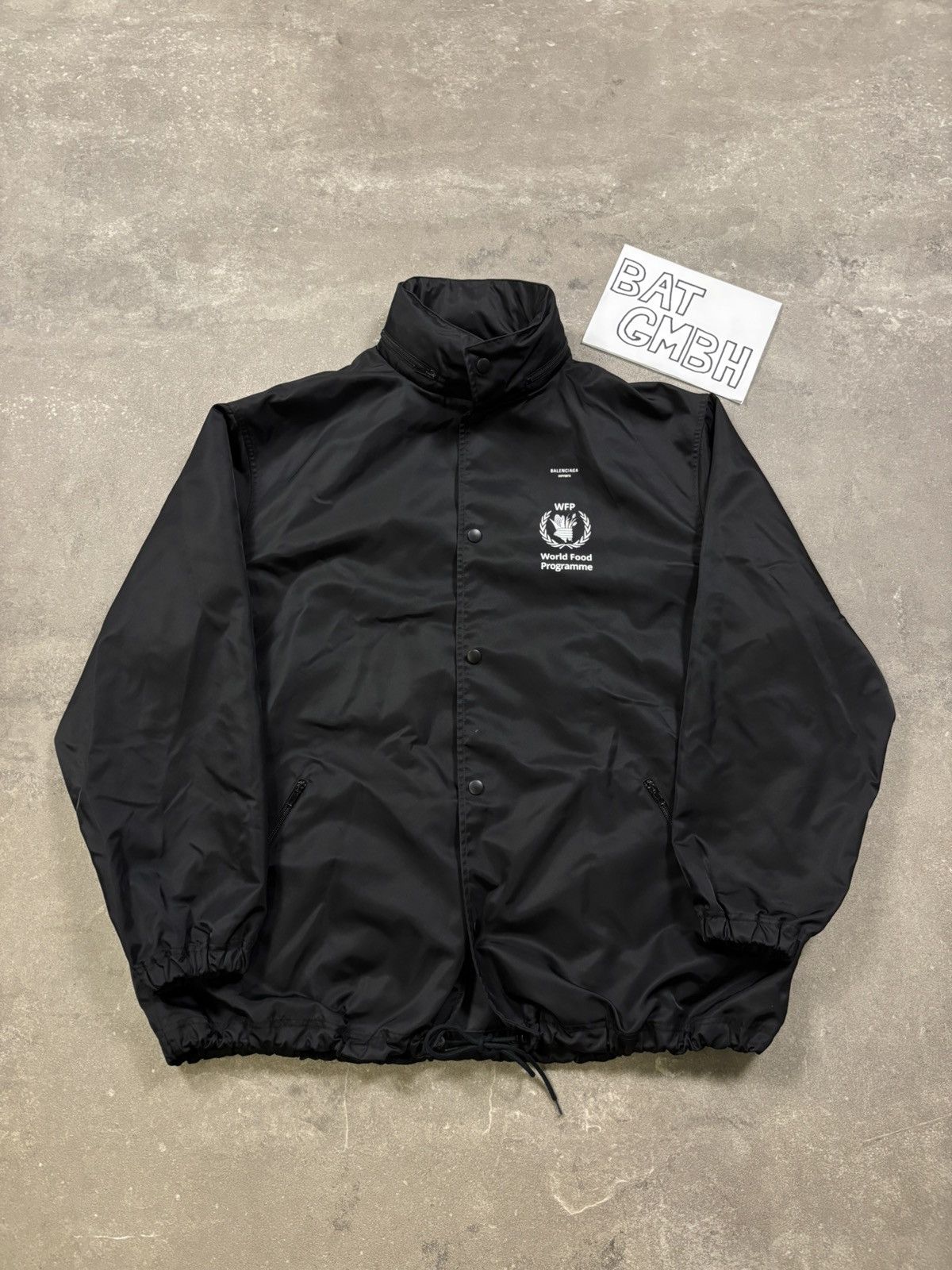Balenciaga Balenciaga World Food Programme Windbreaker Jacket Size US M / EU 48-50 / 2 - 13 Thumbnail
