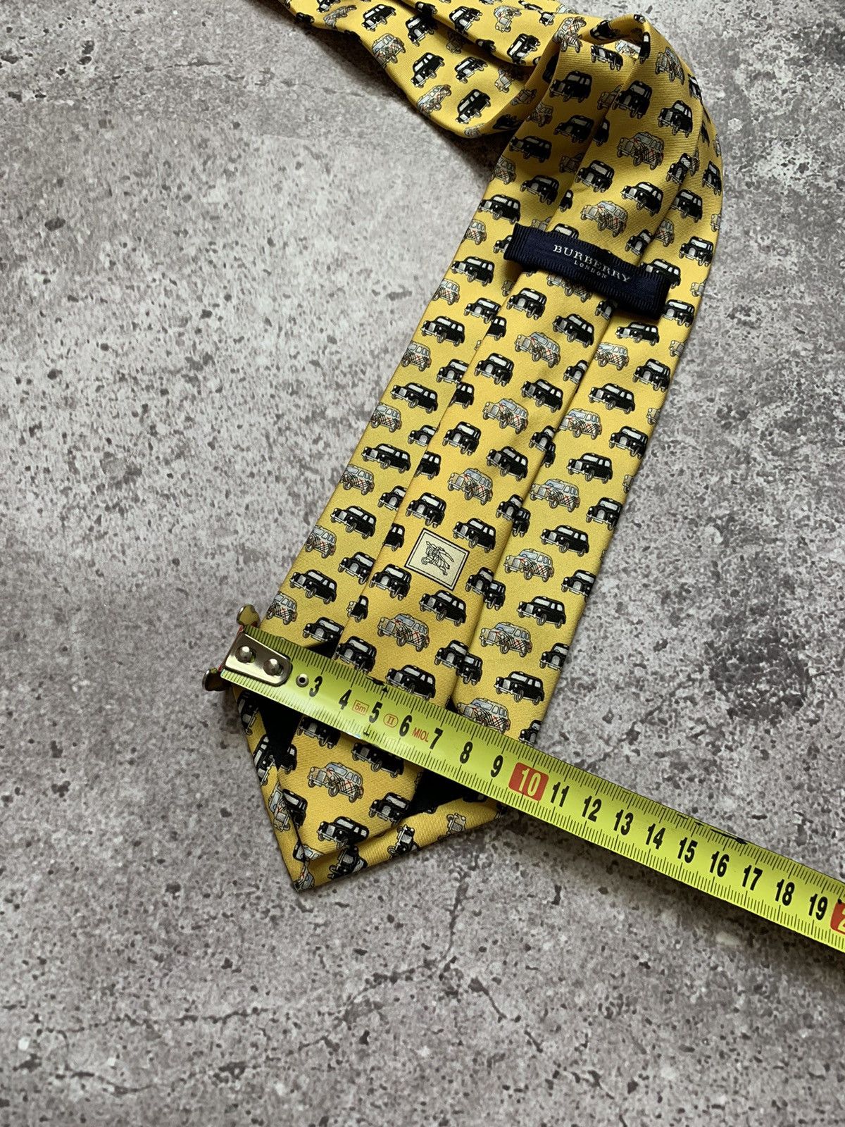 Burberry × Vintage RARE Burberry London Car Tie Size ONE SIZE - 8 Thumbnail
