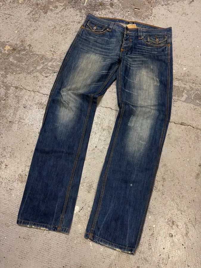 Dolce & Gabbana 2000s Dolce & Gabbana Blue Denim Jeans Size US 37 - 2 Thumbnail