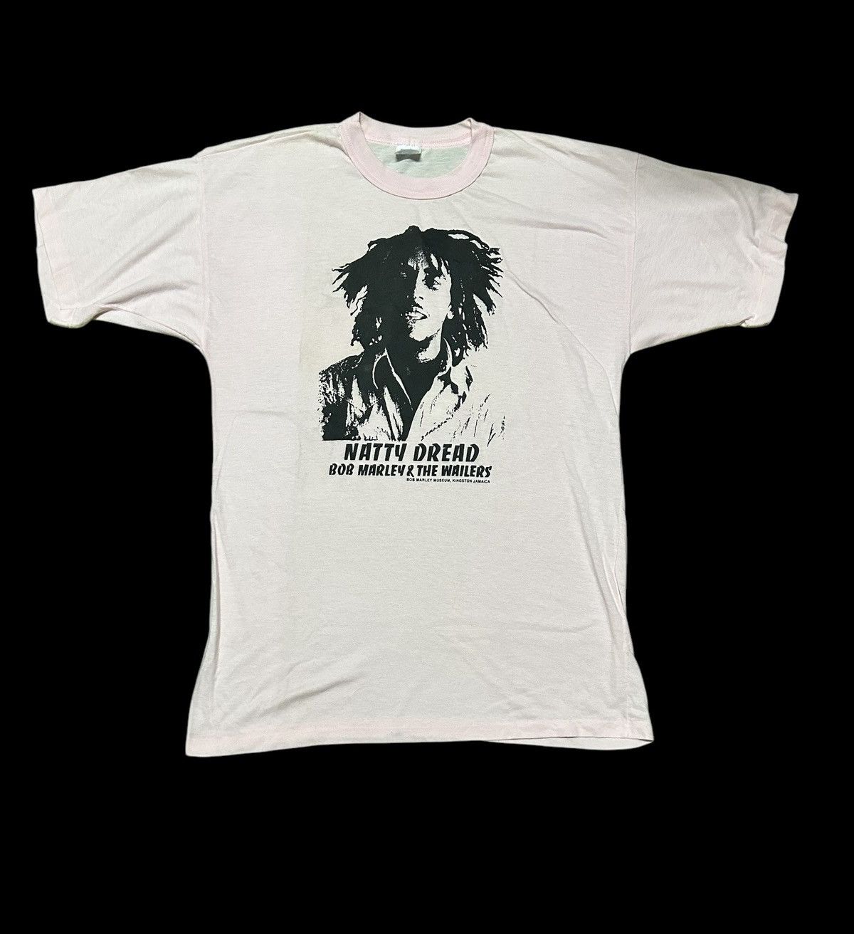 Band Tees Vtg 80s Bob marley face band tee Size US L / EU 52-54 / 3 - 1 Thumbnail