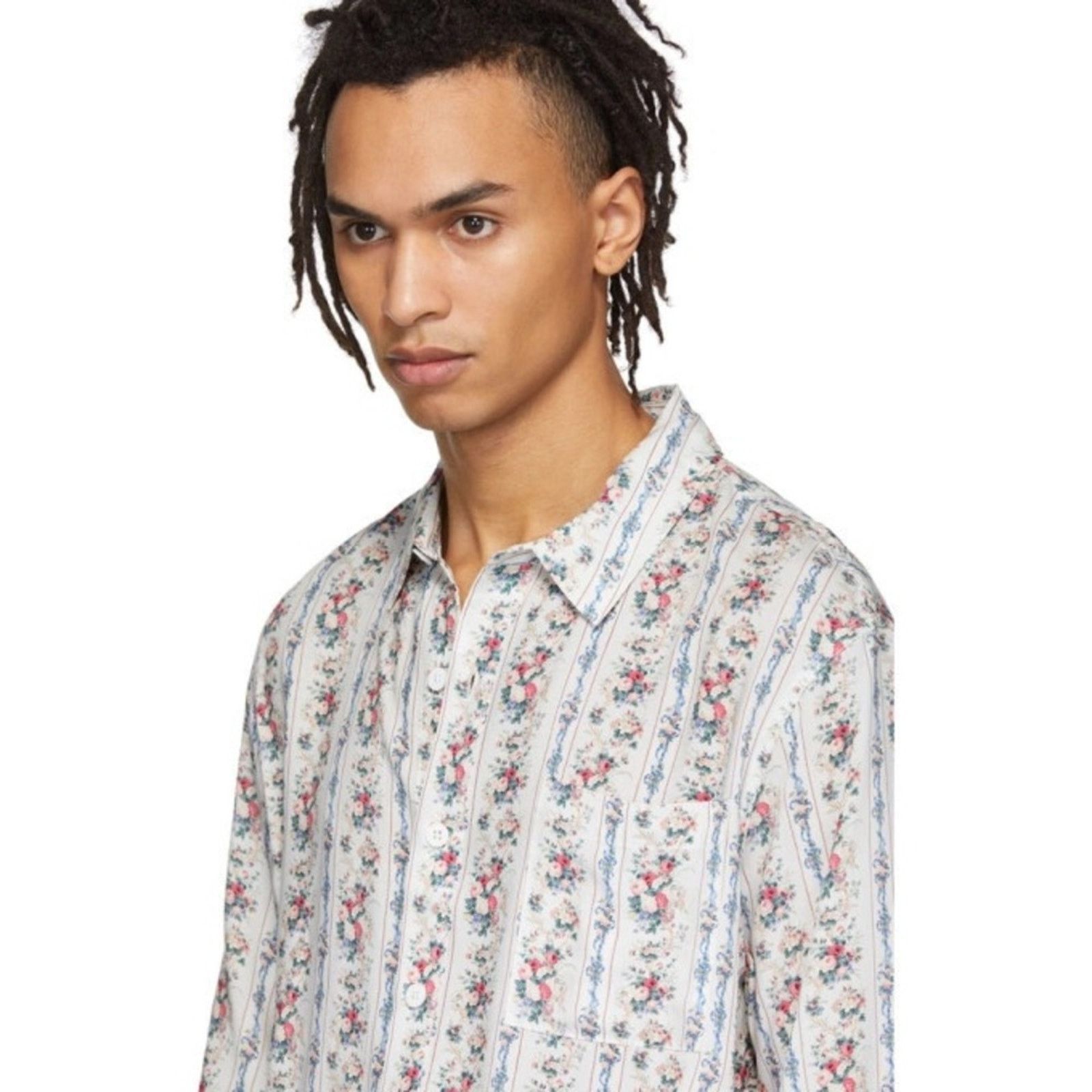 Han Kjobenhavn HAN KJOBENHAVN Boxy Floral Button Down Shirt Size Small Size US S / EU 44-46 / 1 - 2 Thumbnail