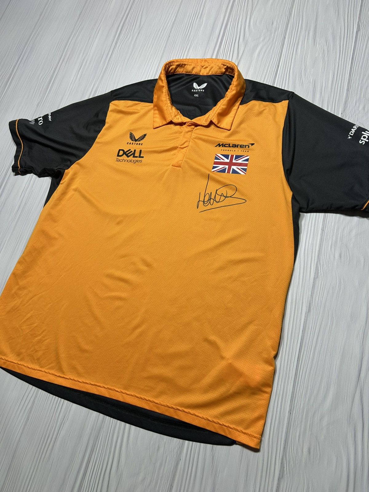 Castore Norris 4 Castore McLaren Racing Jersey Polo Shirt Size US XXL / EU 58 / 5 - 3 Thumbnail