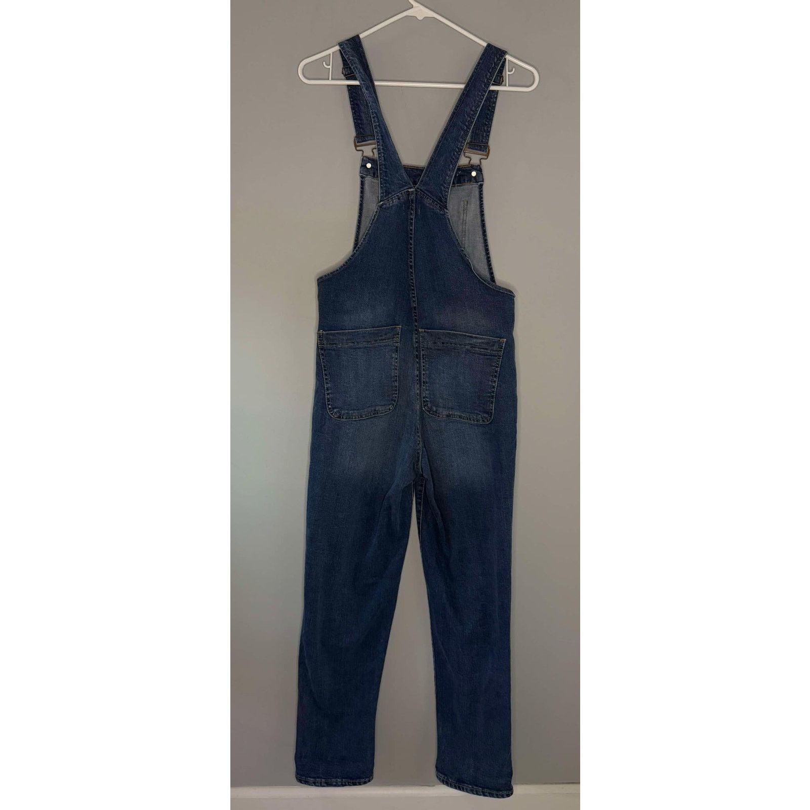 J.Crew J. Crew Factory Denim Overalls Jumpsuit Blue Women's XS Size 24" / US 00 / IT 34 - 3 Thumbnail
