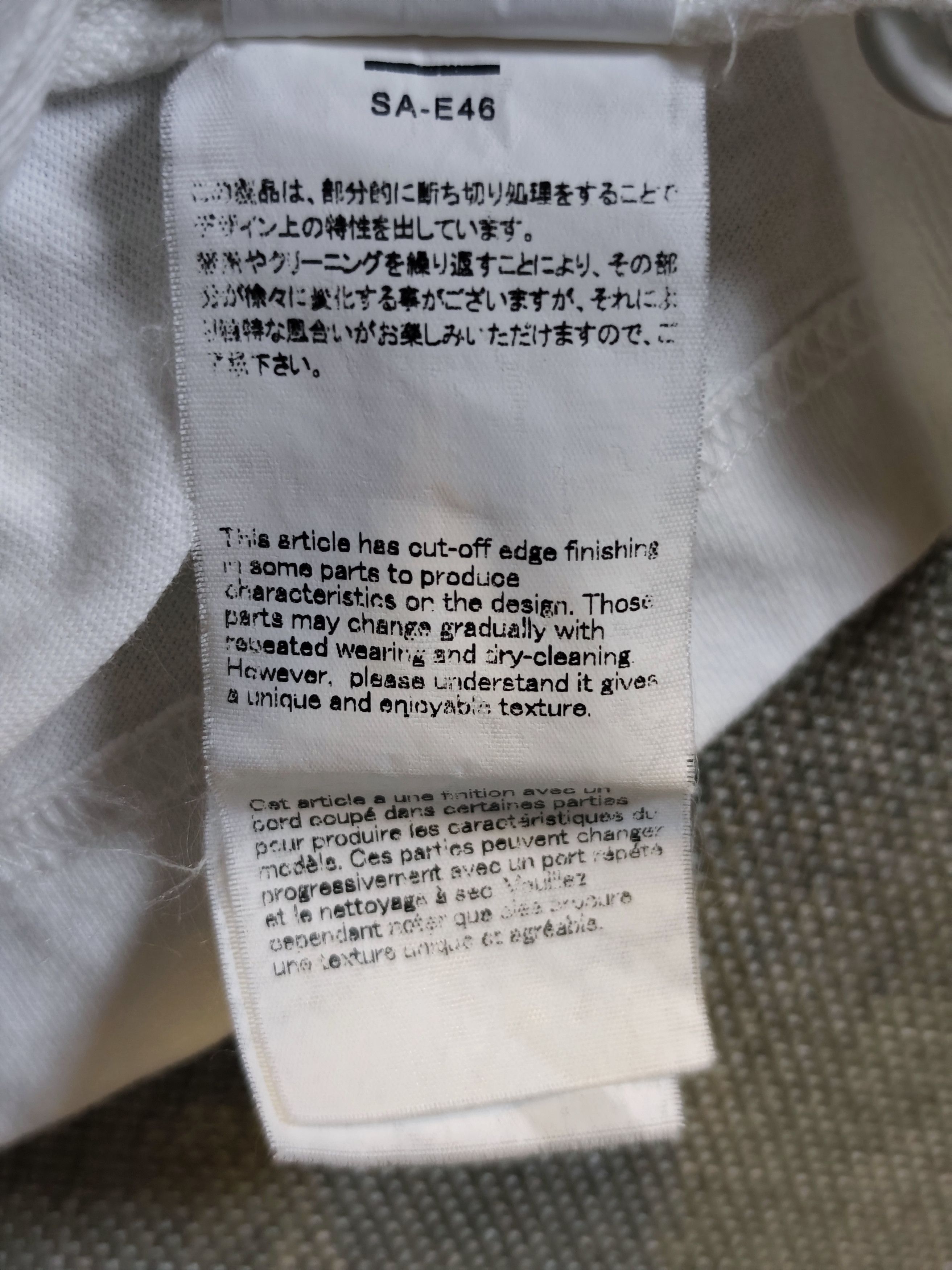 Sacai Sacai Pocket Tee Size US XL / EU 56 / 4 - 7 Thumbnail