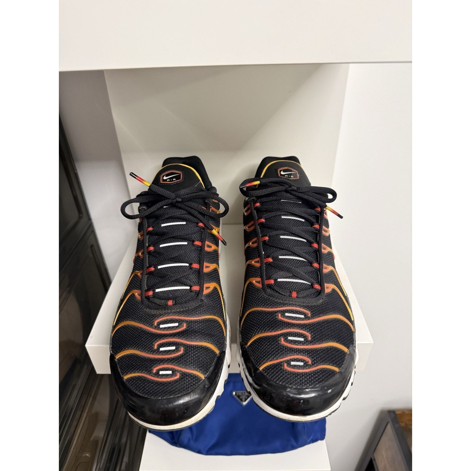 Nike Nike Air Max Plus TN Reverse Sunset Shoes Black Orange Shoes Size US 13 / EU 46 - 2 Thumbnail
