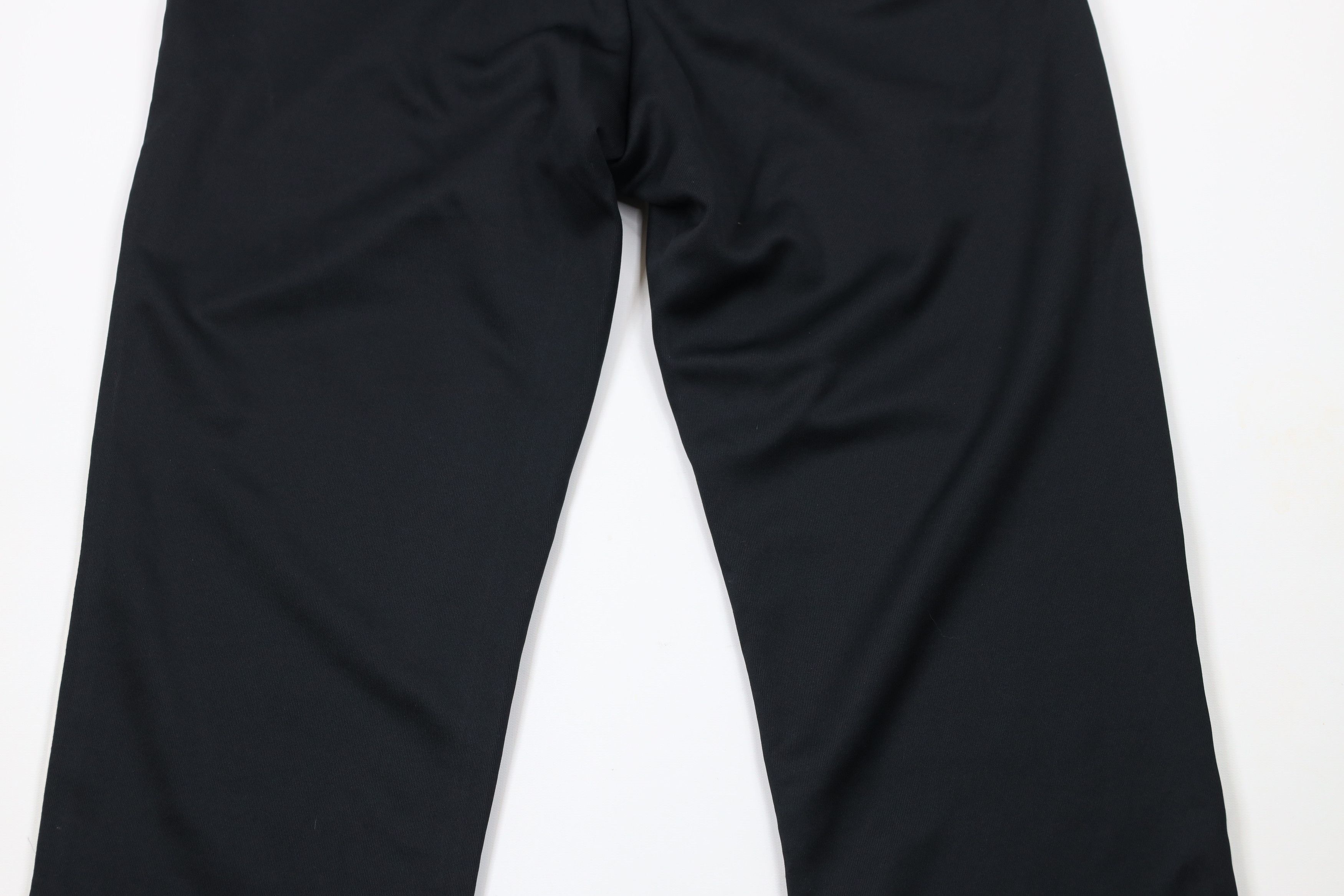 Nike × Vintage Vintage Nike Scott Mini Swoosh Wide Leg Sweatpants Black Size US 34 / EU 50 - 12 Thumbnail