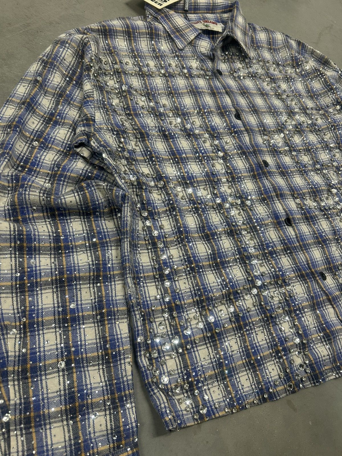 Vale Vale Forever Valley Dreams Studded Blizzard Flannel New Size US L / EU 52-54 / 3 - 2 Thumbnail