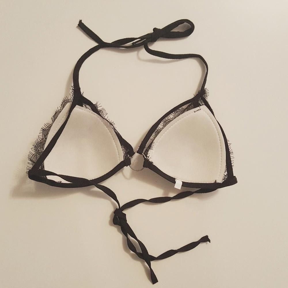 Designer Laced & Naughty Strapped Bra Size ONE SIZE - 2 Thumbnail