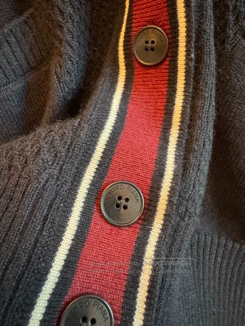 Loro Piana LORO PIANA Cashmere knitted cardigan, jacket Size XS / US 0-2 / IT 36-38 - 5 Thumbnail