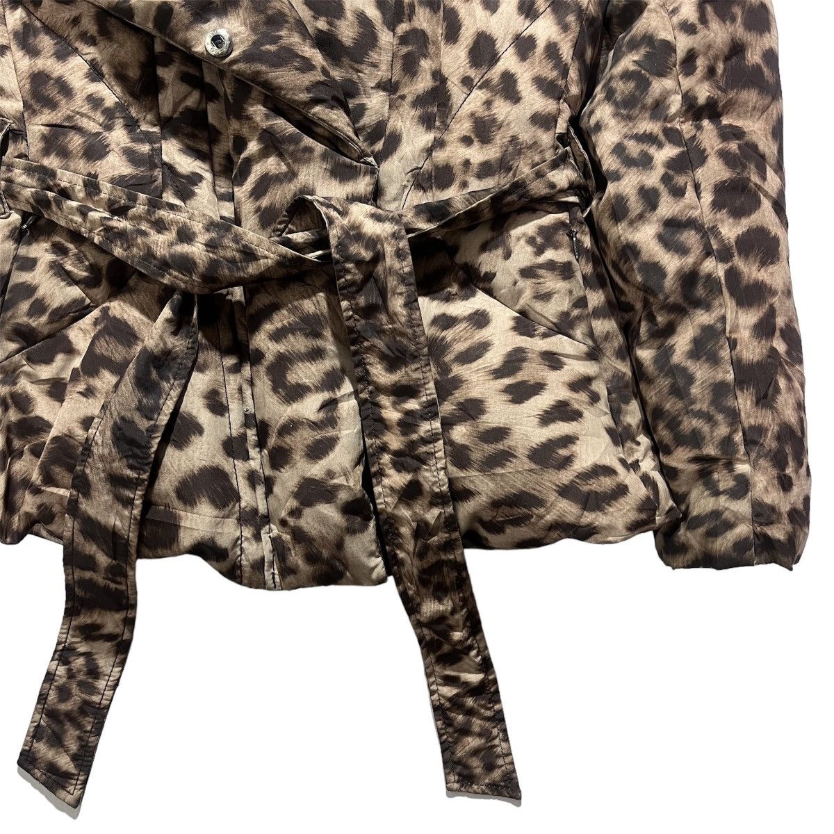 If Six Was Nine 2000s Jessi New York Leopard Fur Bono Jacket Lgb Goa Style Size US M / EU 48-50 / 2 - 12 Thumbnail