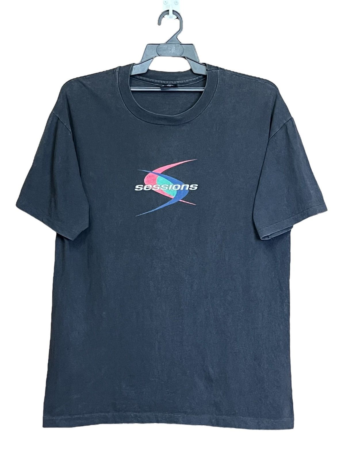 Sessions VINTAGE SKATEGANG 90s SESSIONS SKATEBOARD TEE SHIRT Size US L / EU 52-54 / 3 - 1 Thumbnail