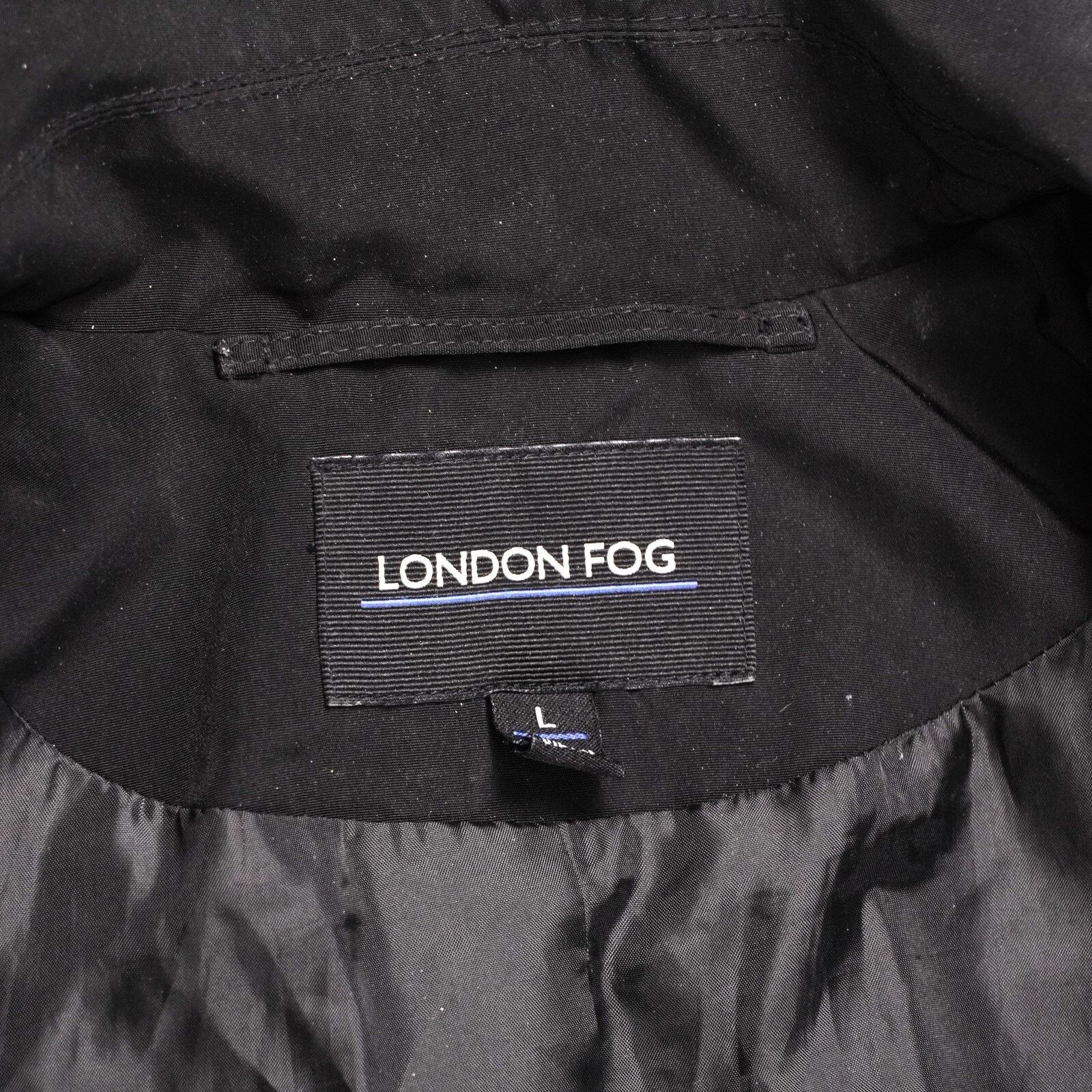 London Fog London Fog Button Up Trench Coat Light Winter Jacket L Size US L / EU 52-54 / 3 - 7 Thumbnail