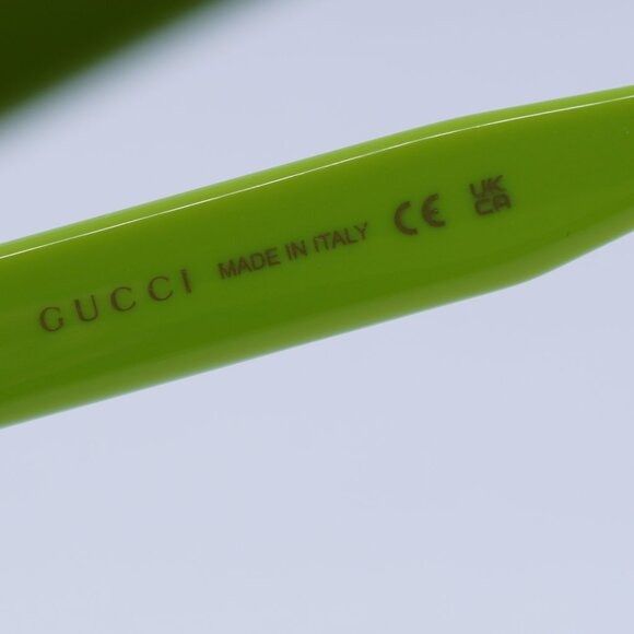 Gucci 🕶️ New Gucci GG1773S 006 Acid Green Sunglasses Size ONE SIZE - 8 Thumbnail
