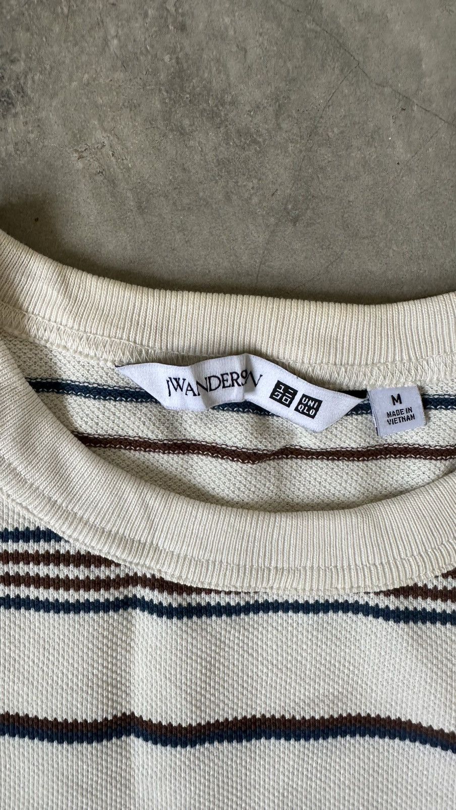 JW Anderson × Uniqlo JW ANDERSON STRIPES TEE Size US M / EU 48-50 / 2 - 5 Thumbnail