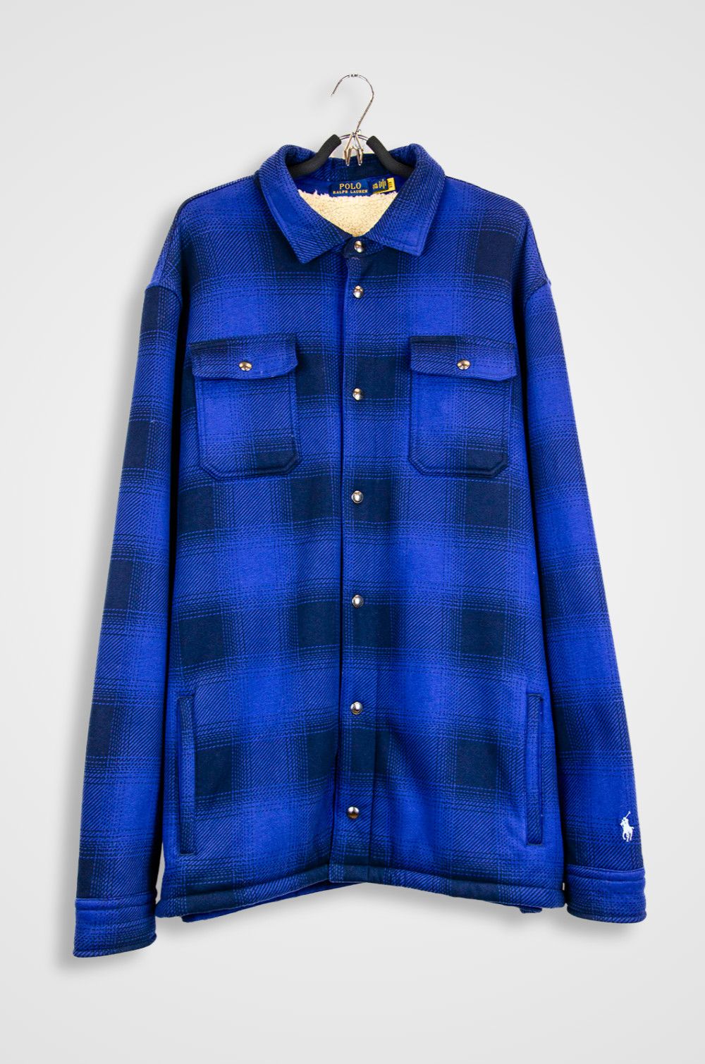 Polo Ralph Lauren Polo Ralph Lauren Plaid Sherpa Shirt Jacket – XXL Size US XXL / EU 58 / 5 - 2 Thumbnail