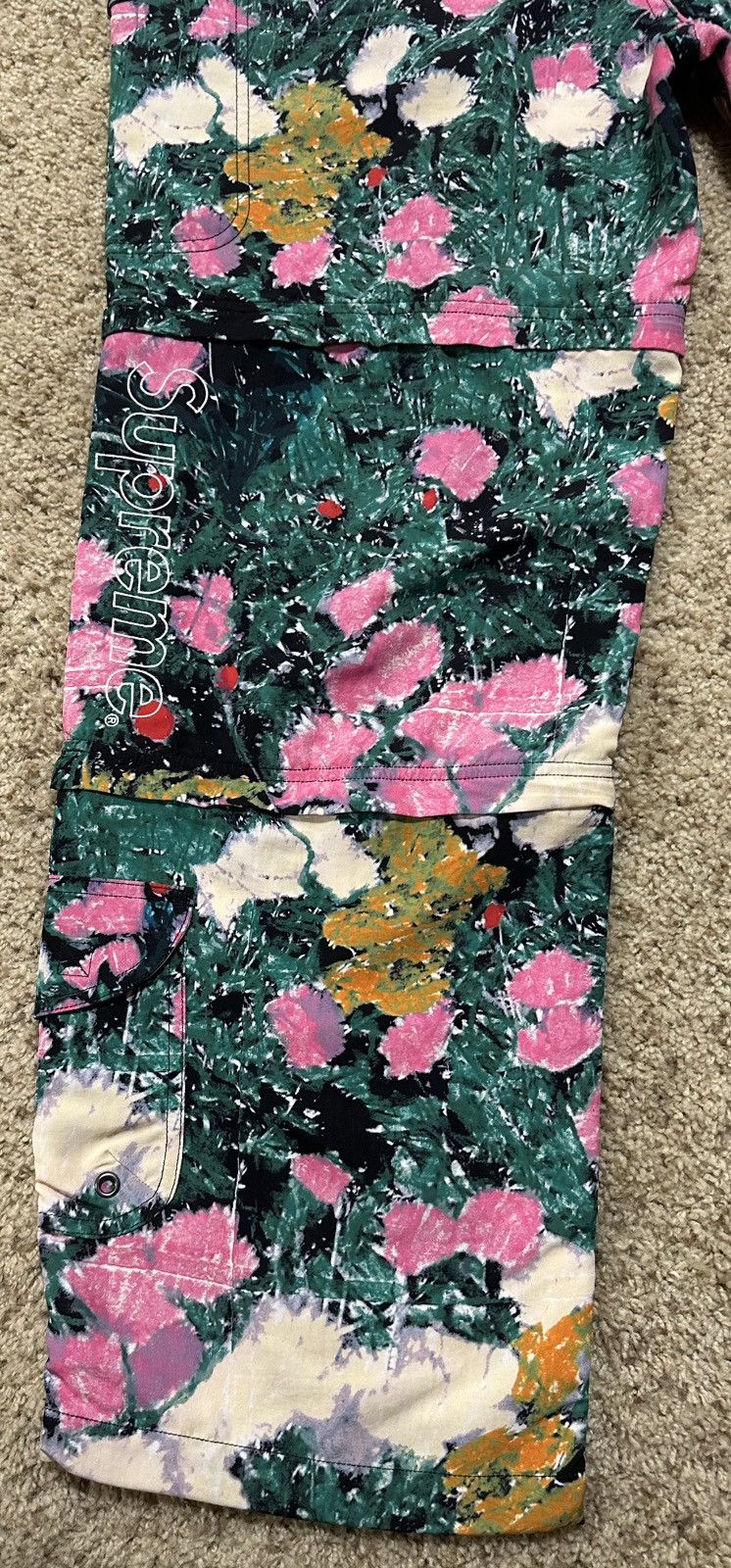 Supreme × The North Face SUPREME X TNF PANTS FLORAL SIZE MEDIUM Size US 32 / EU 48 - 14 Thumbnail