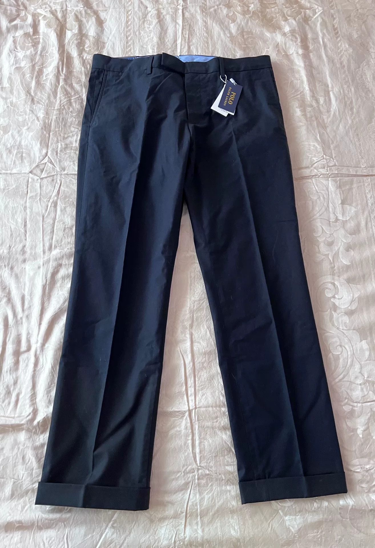 Polo Ralph Lauren Polo Ralph Lauren Men's Black Dress Pants Size US 33 - 1 Thumbnail