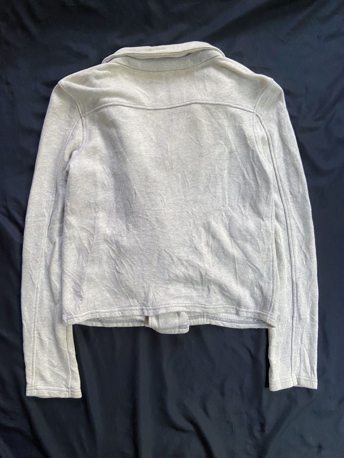 Japanese Brand MUJI U.S ASYMMETRICAL ZIP STYLE COTTON JACKET Size US S / EU 44-46 / 1 - 14 Thumbnail