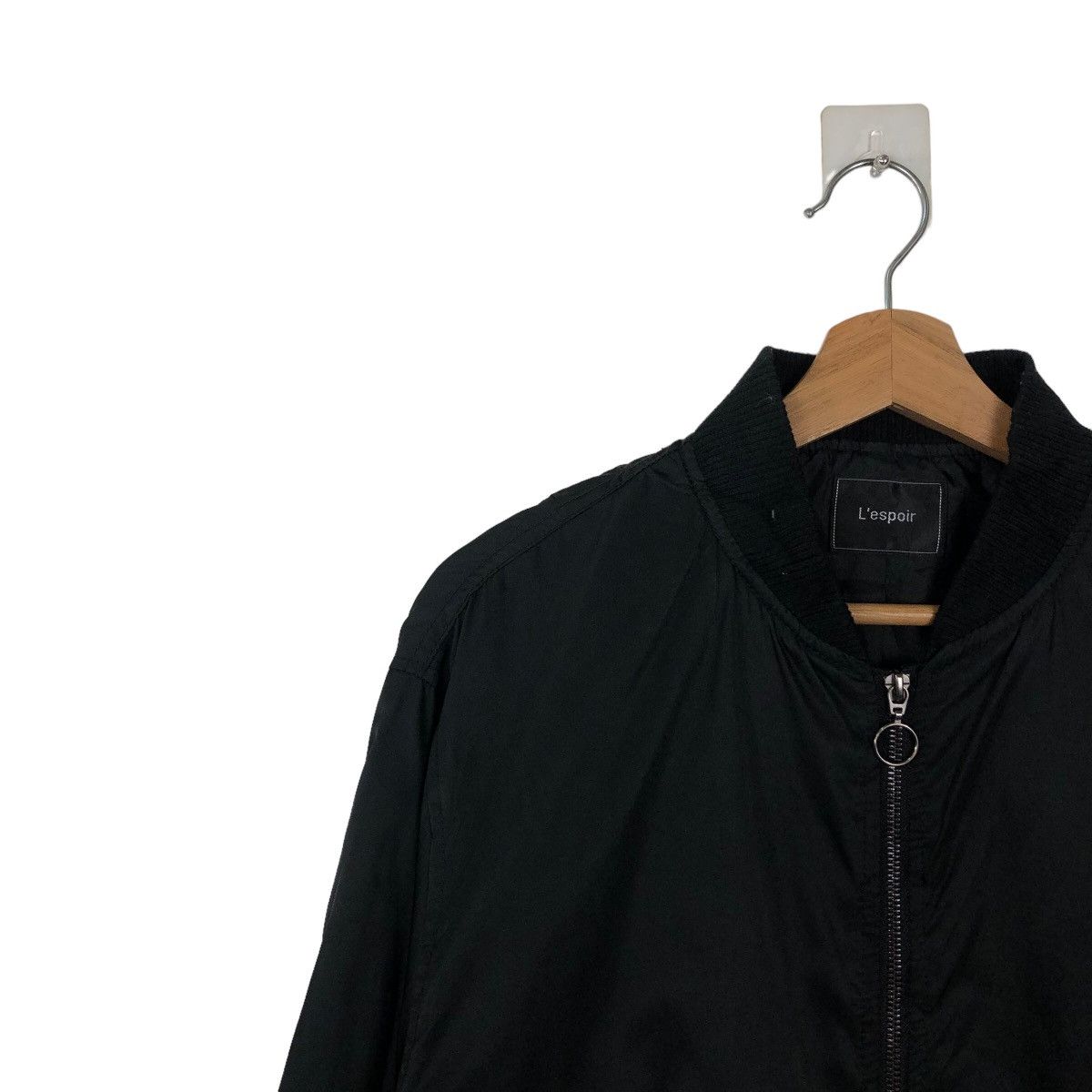 Japanese Brand 🔥VINTAGE BOMBER JACKET L’ESPOIR RIOT RIOT DESIGN Size US M / EU 48-50 / 2 - 6 Thumbnail
