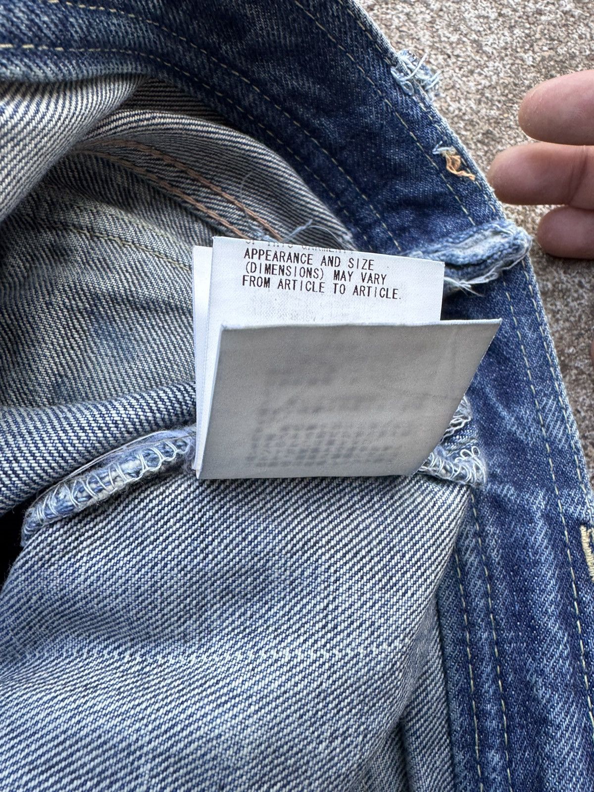 Comme des Garcons × Undercover Undercover x Comme Des Garçon KLAUS Denim Size US 34 / EU 50 - 12 Thumbnail
