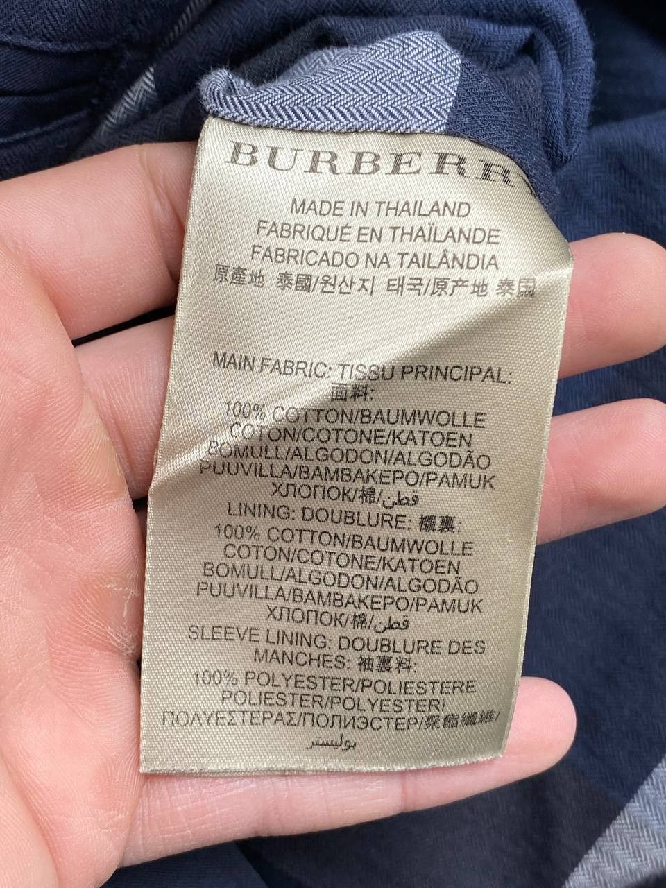 Burberry Vintage Burberry Trench Coat Jacket Nova Check Men Size S Size US S / EU 44-46 / 1 - 18 Thumbnail