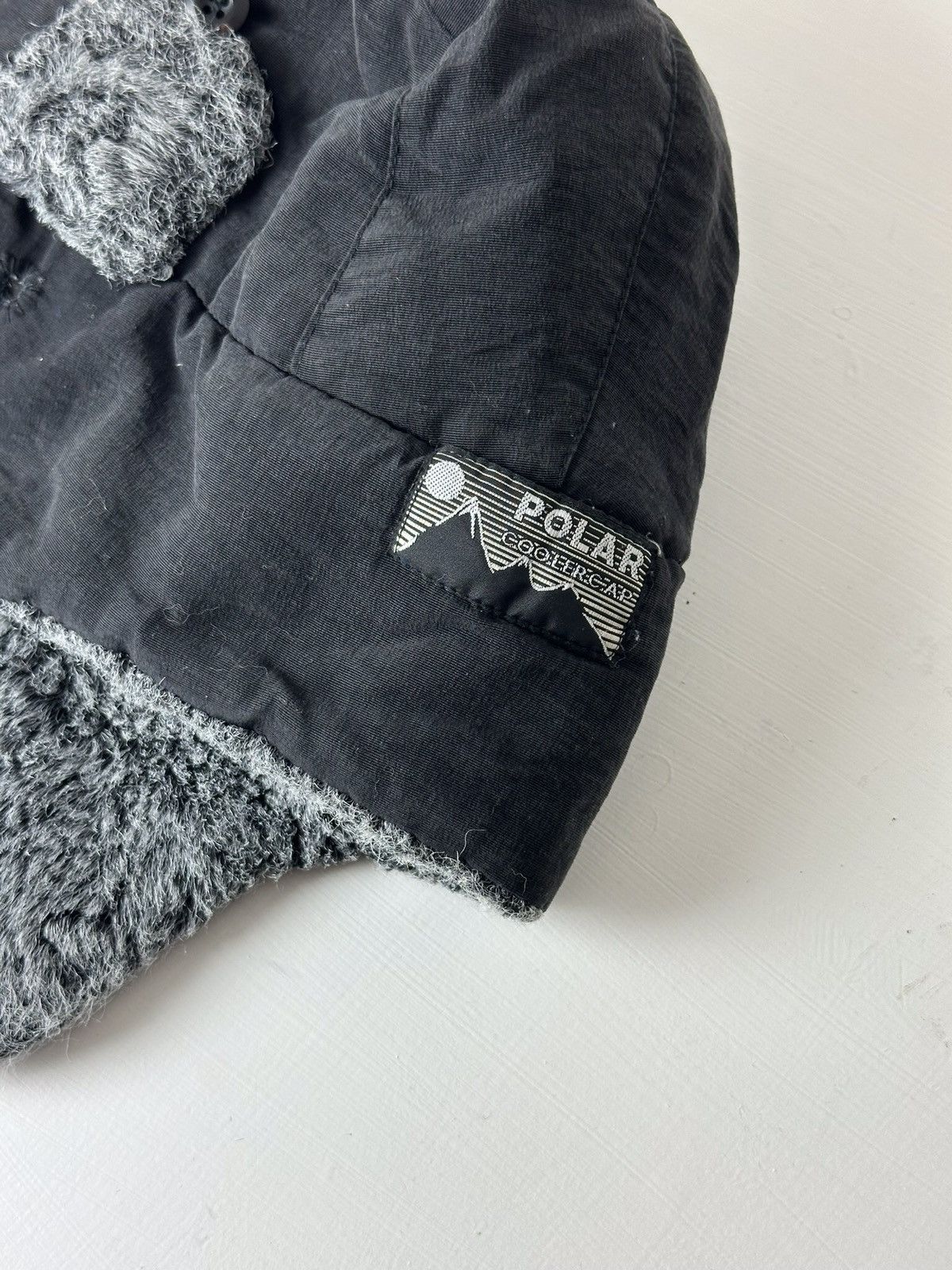 Hysteric Glamour × Vintage Crazy Y2K Mohair Fuzzy Hat Ushanka Punk Huge Size ONE SIZE - 6 Thumbnail