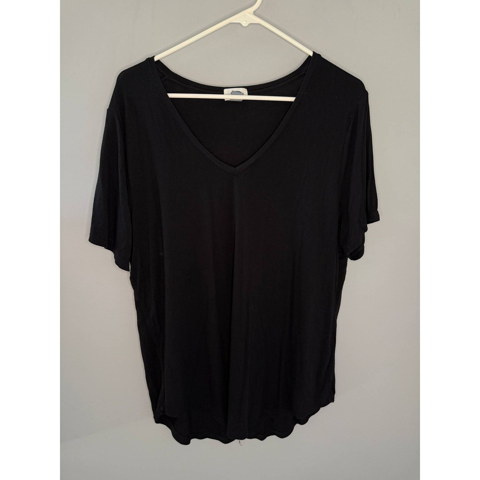Old Navy Old Navy Short Sleeve T-Shirt Set of 2 Green / Black Women L Size L / US 10 / IT 46 - 6 Thumbnail