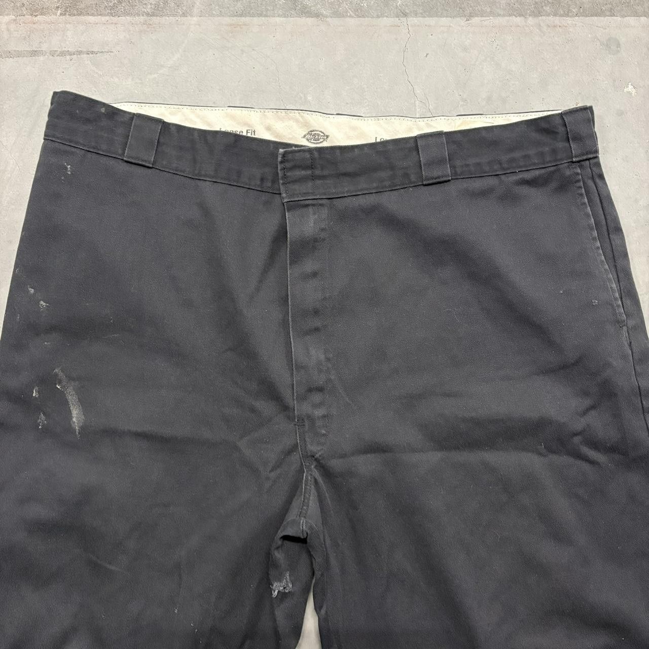 Dickies Crazy Vintage Y2K/2000s Super Baggy Dickies Black Workwear Pants! Size US 42 / EU 58 - 4 Thumbnail