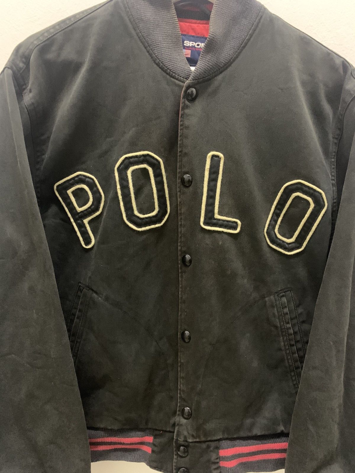 Polo Ralph Lauren Vintage Polo Sport Tiger Head Varsity Jacket 1990’s Size US S / EU 44-46 / 1 - 2 Thumbnail