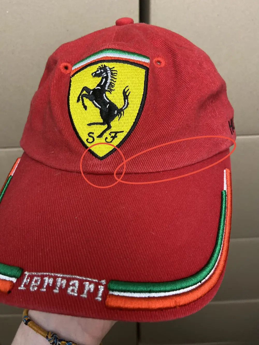 Ferrari VINTAGE FERRARI RACING CAP DAD HUBLOT HAT Y2K FORMULA UNO F1 Size ONE SIZE - 12 Thumbnail