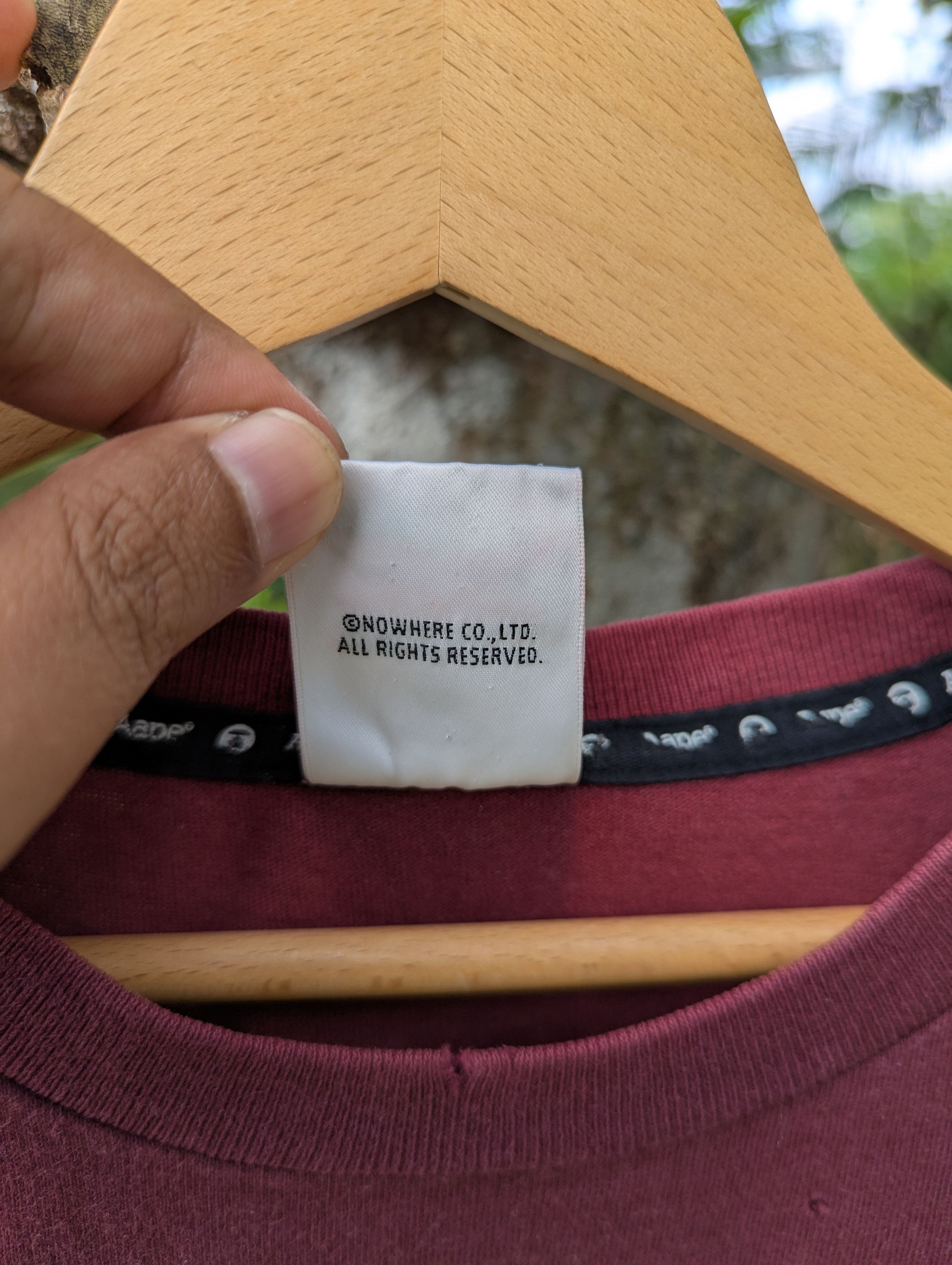 Aape AAPE BY BAPE SOMEWHERE IN THE AAPE UNIVERSE TSHIRT Size US L / EU 52-54 / 3 - 7 Thumbnail
