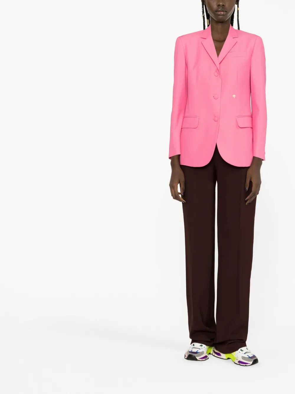 Palm Angels o1y1125 Blazer in Pink Size M / US 6-8 / IT 42-44 - 4 Thumbnail