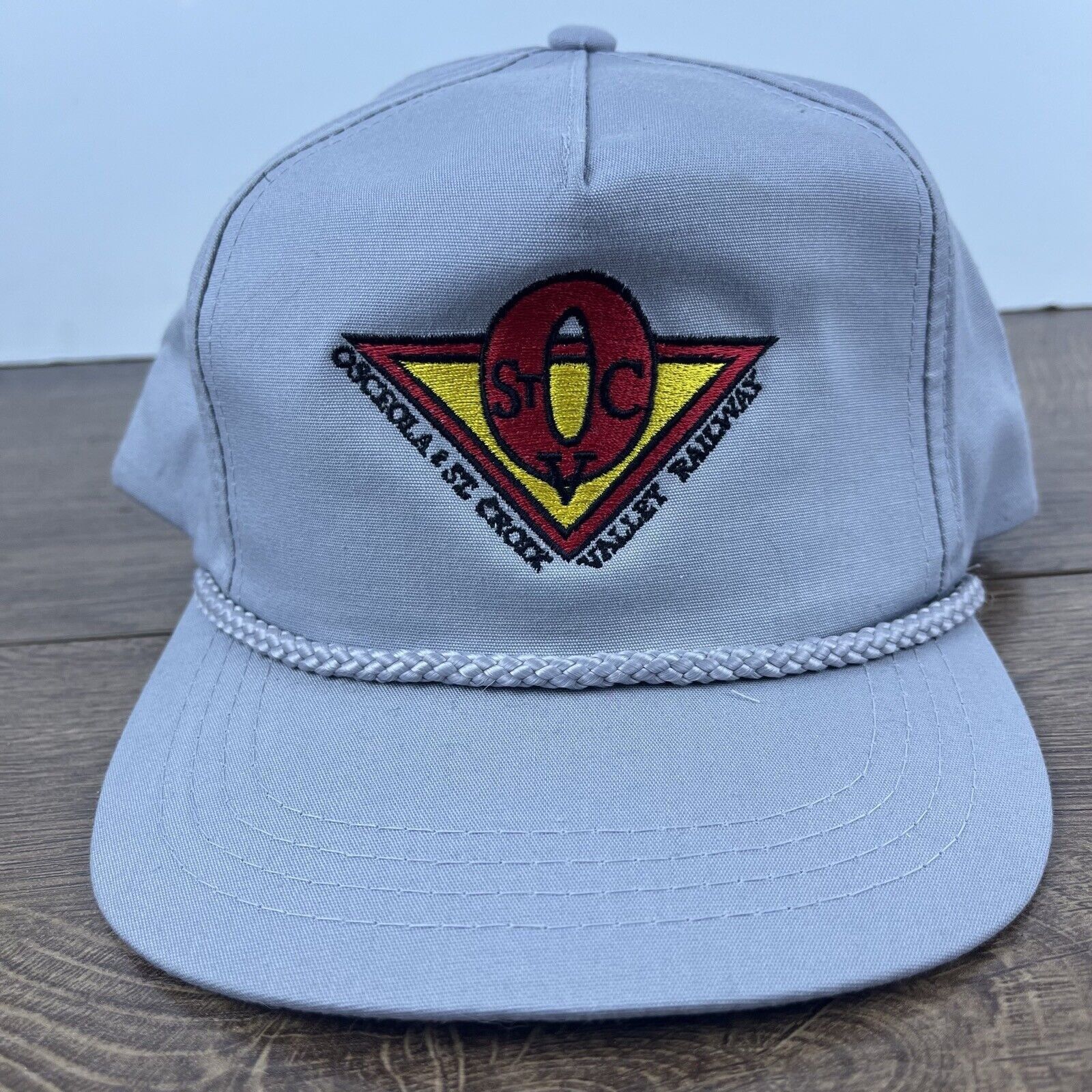 Other Osceola St Croix Hat Valley Railway Snapback Hat Gray Hat Ad Size ONE SIZE - 1 Thumbnail