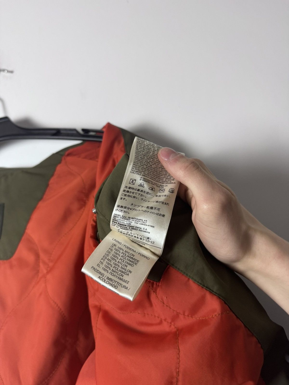 Diesel Diesel Olive Military Bomber Jacket Archive Avant Garde Size US M / EU 48-50 / 2 - 11 Thumbnail