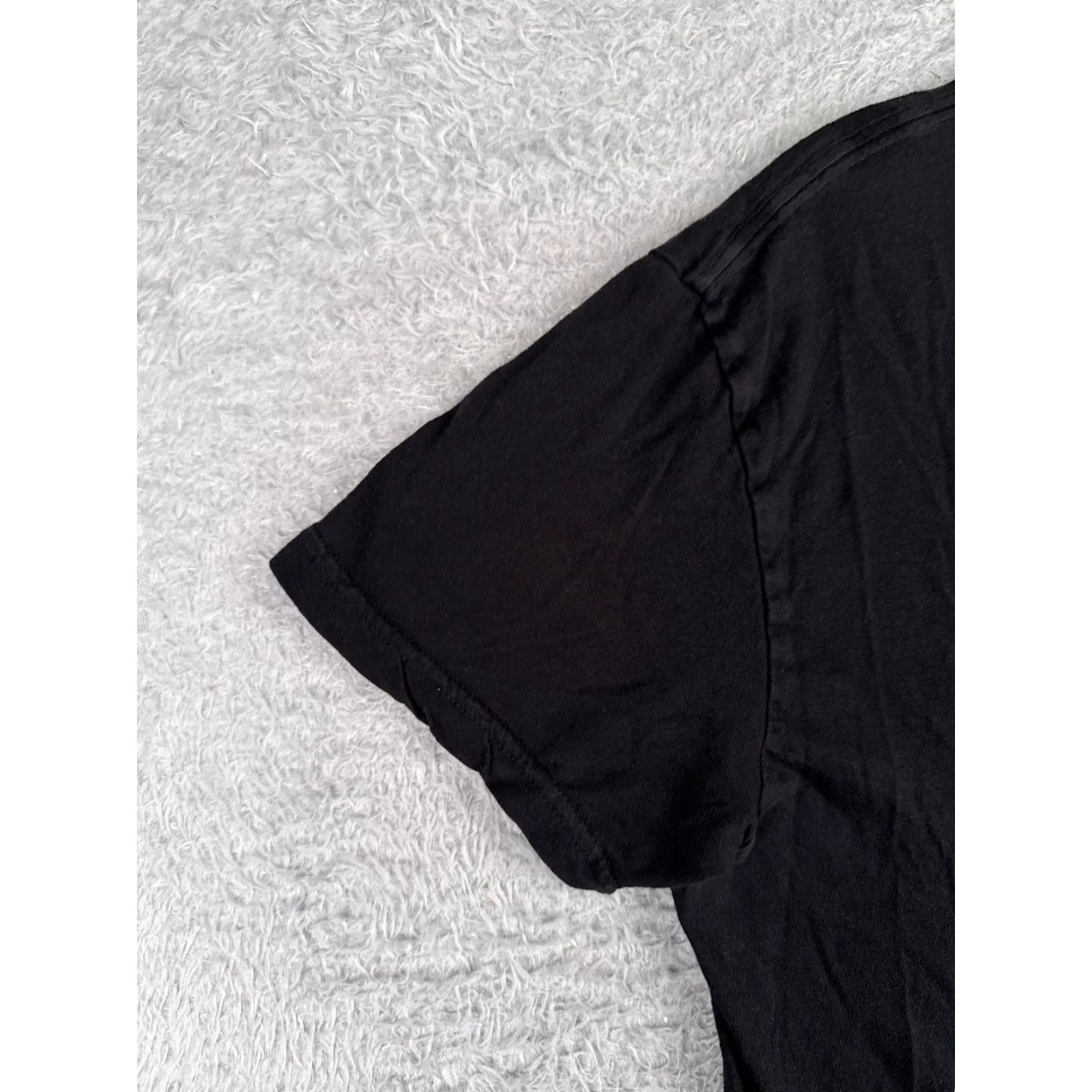 Ralph Lauren Ralph Lauren Shirt Adult Large Black Short Sleeve Crew Neck Cotton Jersey Embroidered Logo Classic Designer Sports Mens Size US L / EU 52-54 / 3 - 3 Thumbnail