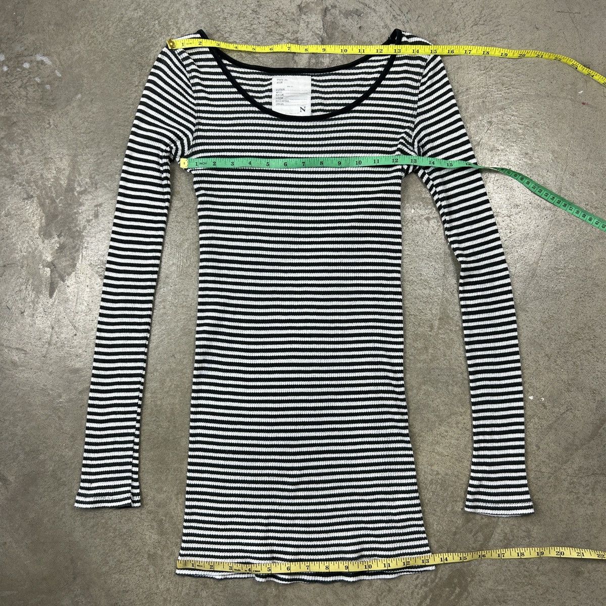 If Six Was Nine × Japanese Brand × Seditionaries 1990s Rna Inc - Striped Tee Size XS / US 0-2 / IT 36-38 - 11 Thumbnail
